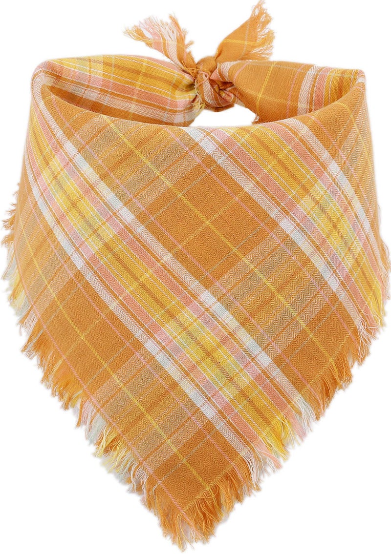 BoomBone Dog Bandana Easter, Plaid Bandanas for Dogs,Triangle Bibs Pet Scarf Accessories - Image 4